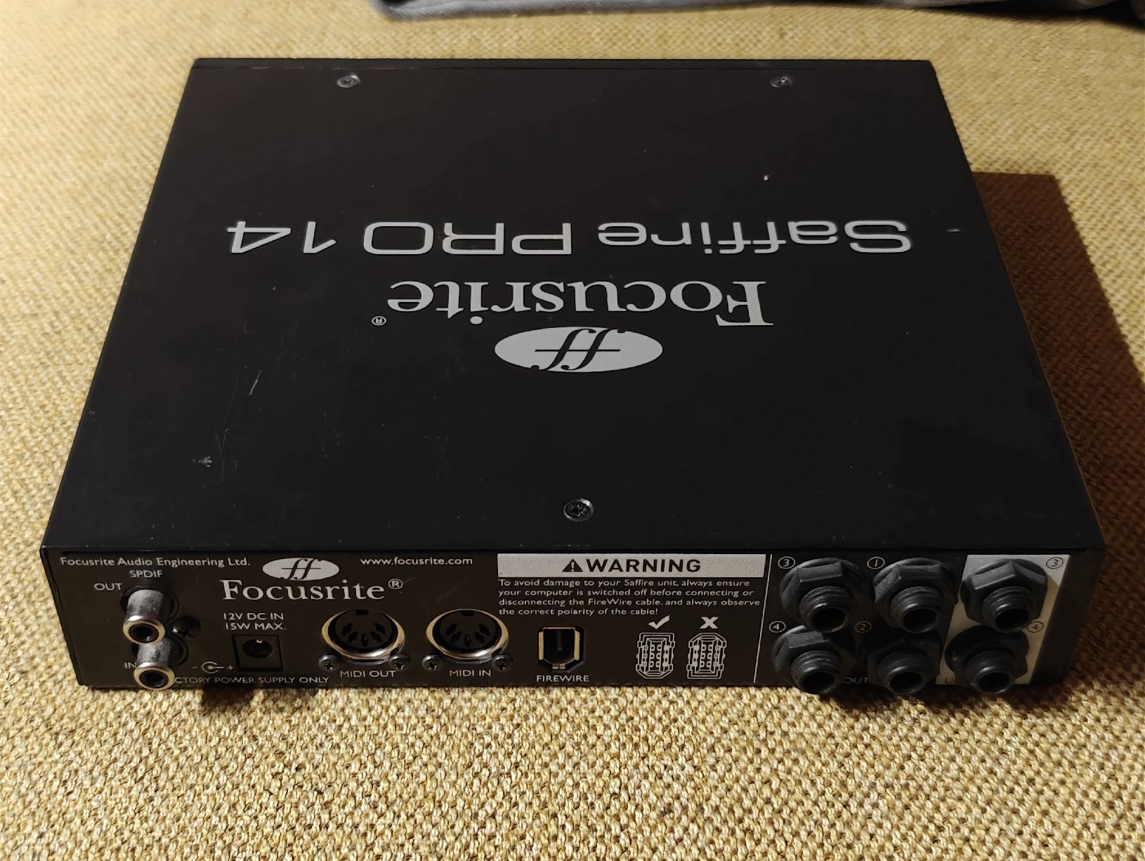 Musikinstrumente: Focusrite Saffire PRO 14 – Gebraucht aus Malans GR von mesmen 1