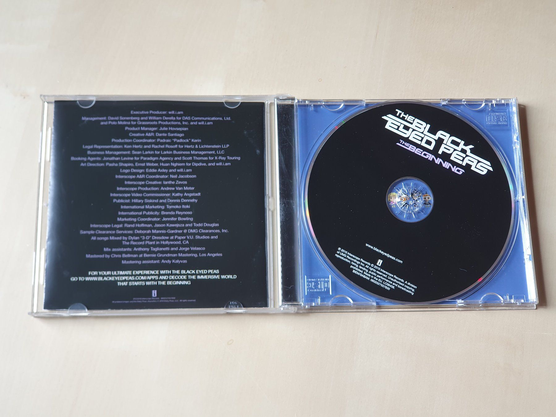 CD: The Black Eyed Peas The Beginning – Usato da Stansstad venduto da collectorsshop 2