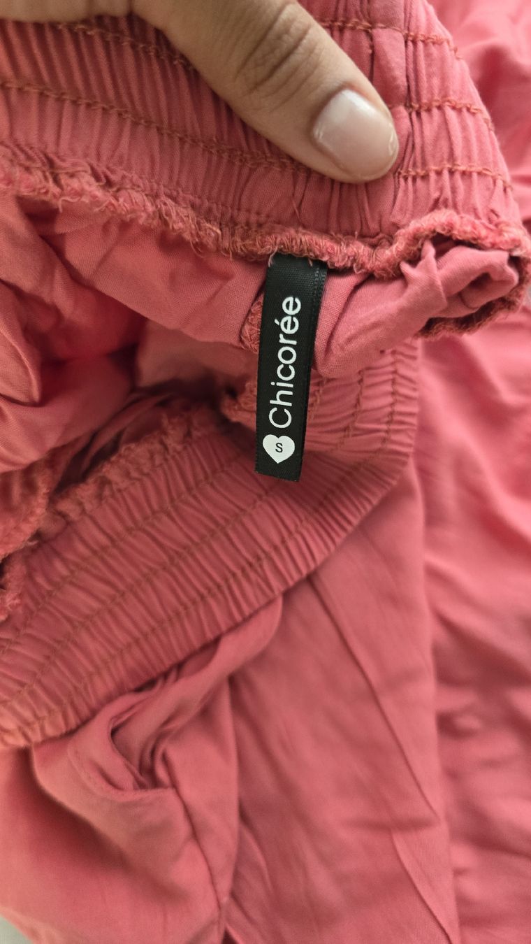 Pantalons: Hose rosa elastischer Bund Grösse S  – D'occasion à Basel par gin_77cv 2