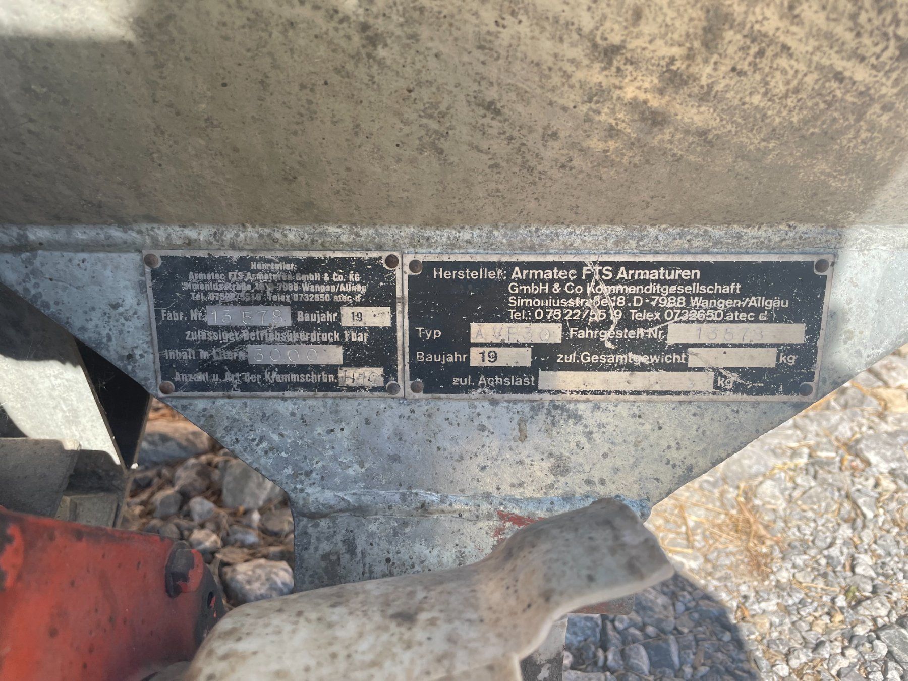 Gülleaufbereitung: Güllefass 3m2 Aufbaufass Aebi – Gebraucht aus Blankenburg von Lylasugus 4
