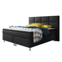 Boxspringbett 180x200 Schwarz Hotelbett Doppelbett Bett