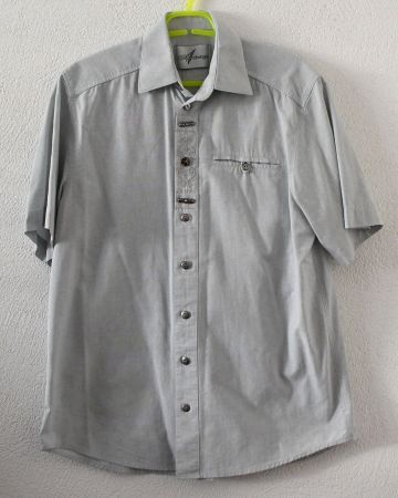 Arzberger Hemd Grau Gr. 39, Landhausmode