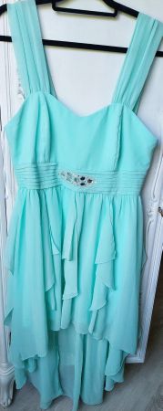 Festkleid Minze Neu #44