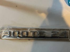 Original und Neu Schriftzug Mercedes 300 TE 24