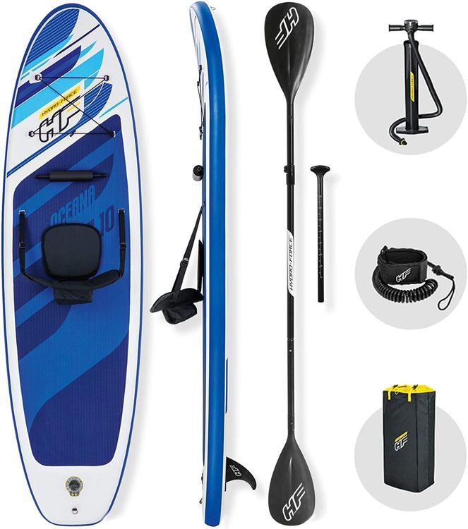 Pagaie SUP Wave 3 Pièces En Aluminium – 220 Cm, 1 Kg, Réglable De 180 à 213 Cm, Pour Kayak Et Bateau Gonflable