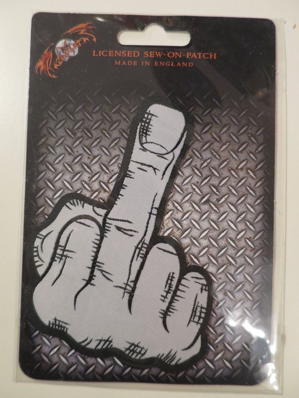 Insignes: Patch Middle Finger – D'occasion à Siebnen par greenpingu