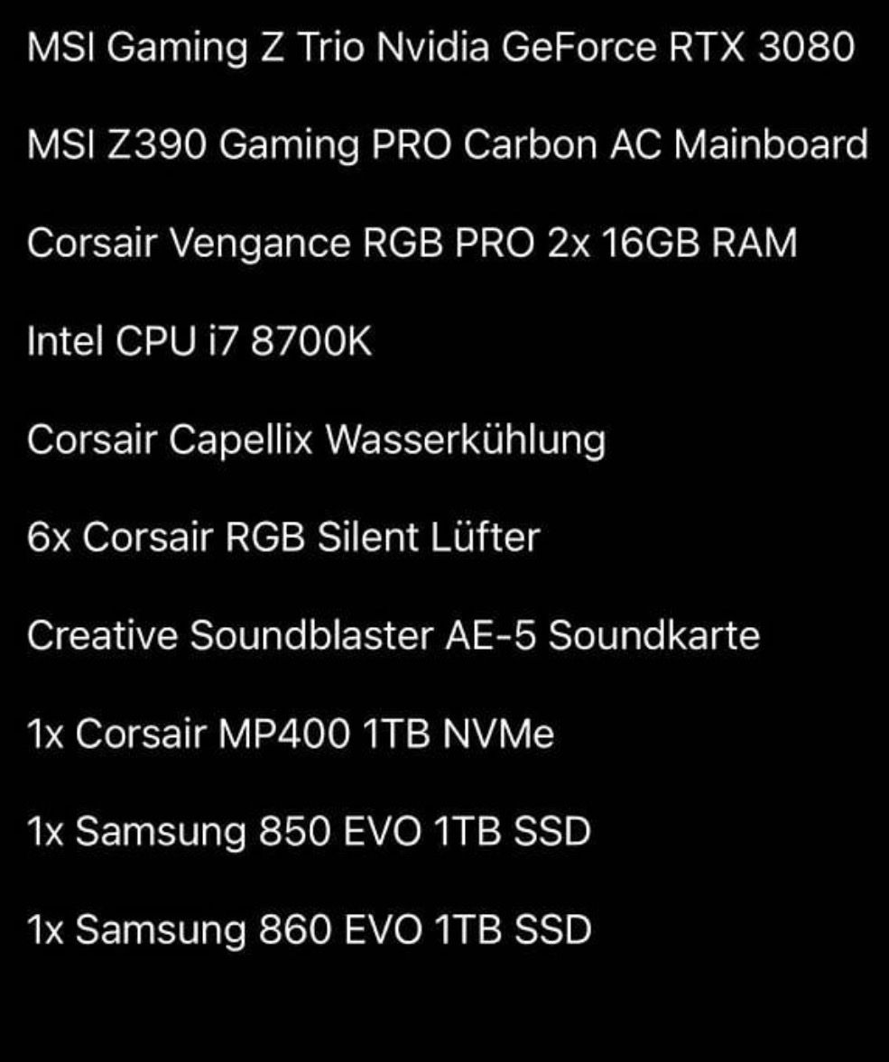 Intel PCs: Gaming PC – Gebraucht aus Heimberg von jan_6ybz 1