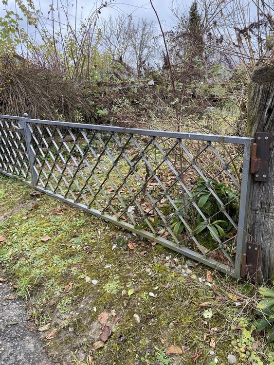 Gusseisen-Schild Für Gartentor, Vintage-Stil – Handbemalt, Wandmontage, Verschiedene Motive Wie „Please Close The Gate“