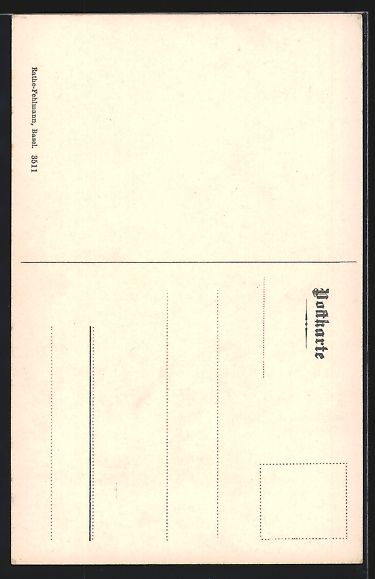 Cartes postales: AK Basel, Strassburger Denkmal – D'occasion à Berlin par bartko-reher 1