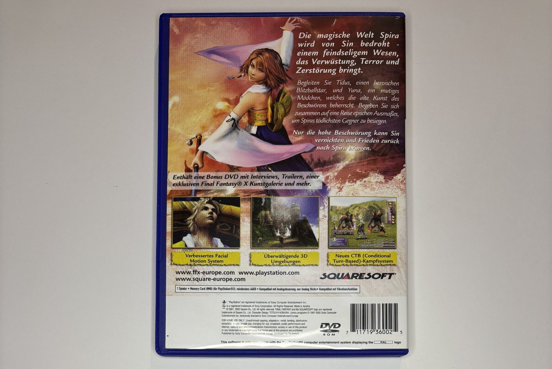 Giochi: PS2 - Final Fantasy X – Usato da Allschwil venduto da Bullach 2