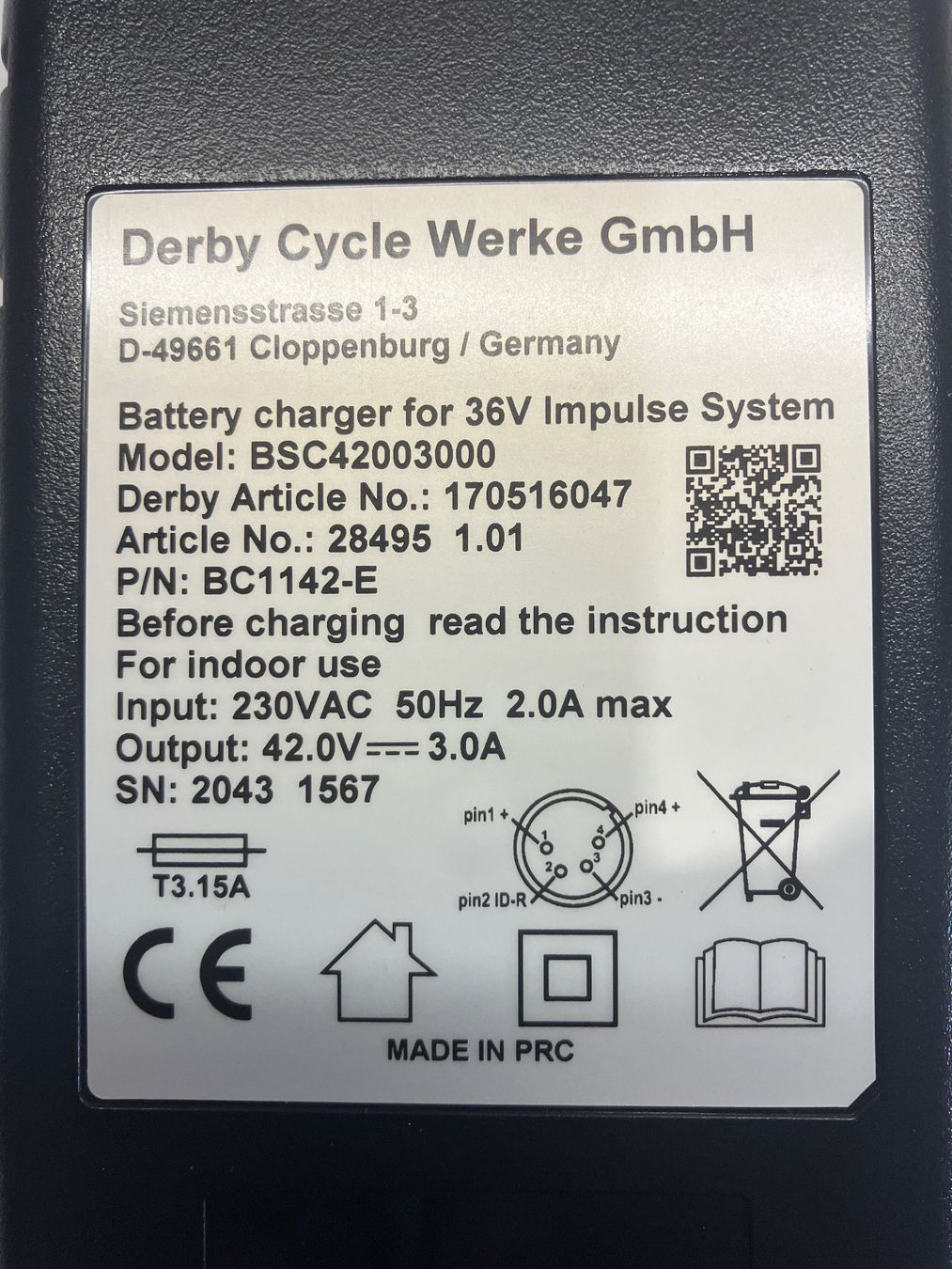 Ladegeräte: Derby Cycle 36V Impulse Ladegerät – Gebraucht aus Mönchaltorf von norty76 7