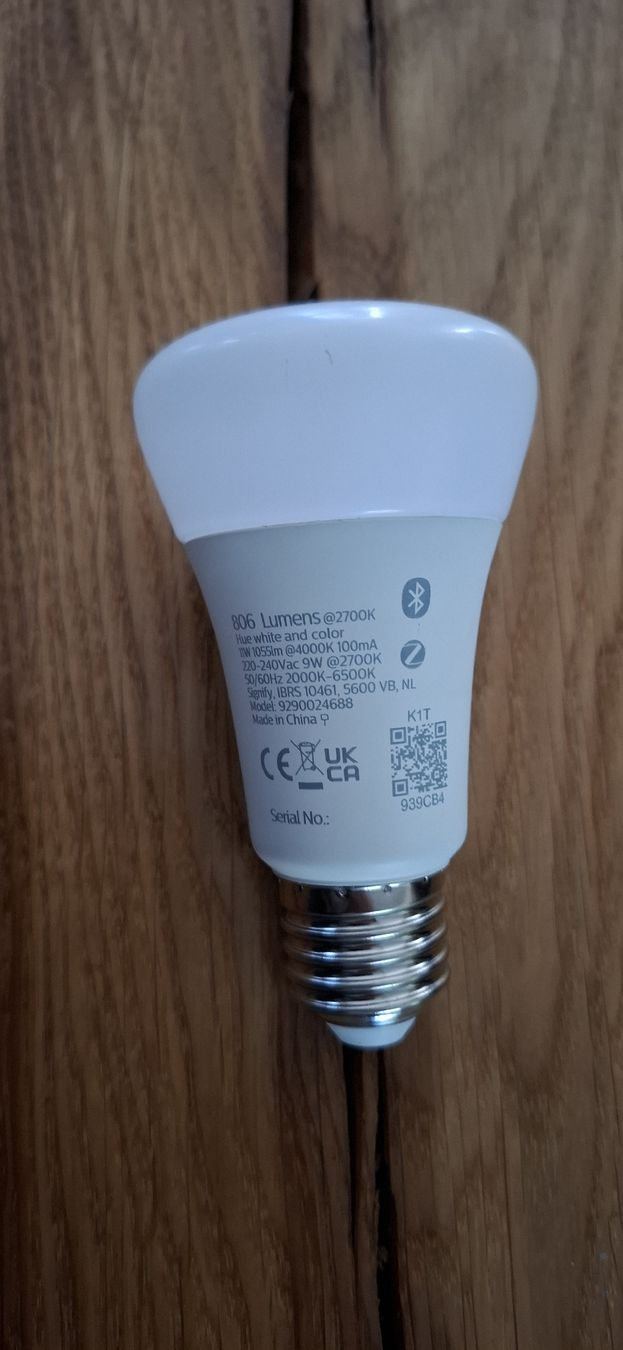 Philips Lampade: Philips Hue Lampe E27, White and Color, 1100 – Usato da Guntershausen venduto da Jtattoo 1