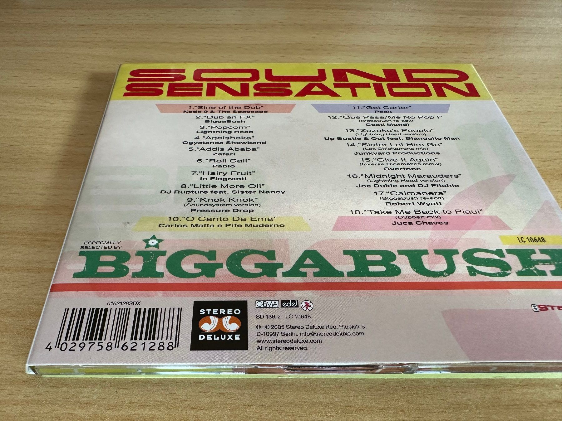 CD: Biggabush – Sound Sensation – Usato da Rikon im Tösstal venduto da Alpenmutz 1