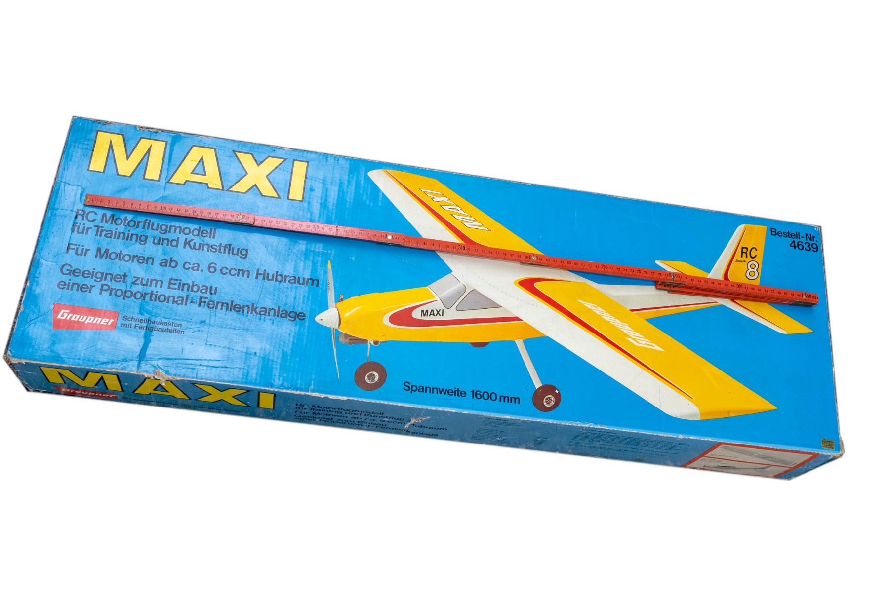 Graupner RC Kits de montage: Graupner MAXI - Avion RC vintage, boîte de construction – D'occasion à Lausanne par Athanor