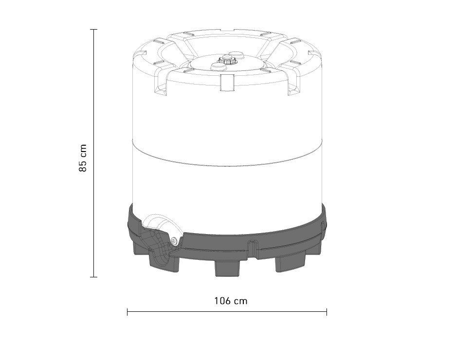 Speidel Accessori per altri veicoli: Transportfass 400 Liter – Usato da Zürich venduto da imix80 2