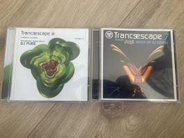 Lot de 2 CD Trancescape Volume 3 et 7 état correct