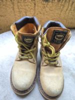 Bottes mi-hautes Docker's en cuir couleur sable T. 39