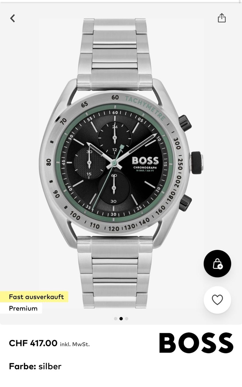 Hugo Boss Orologi: UHR - HUGO BOSS – Usato da Wetzikon ZH venduto da ven_7svr 4