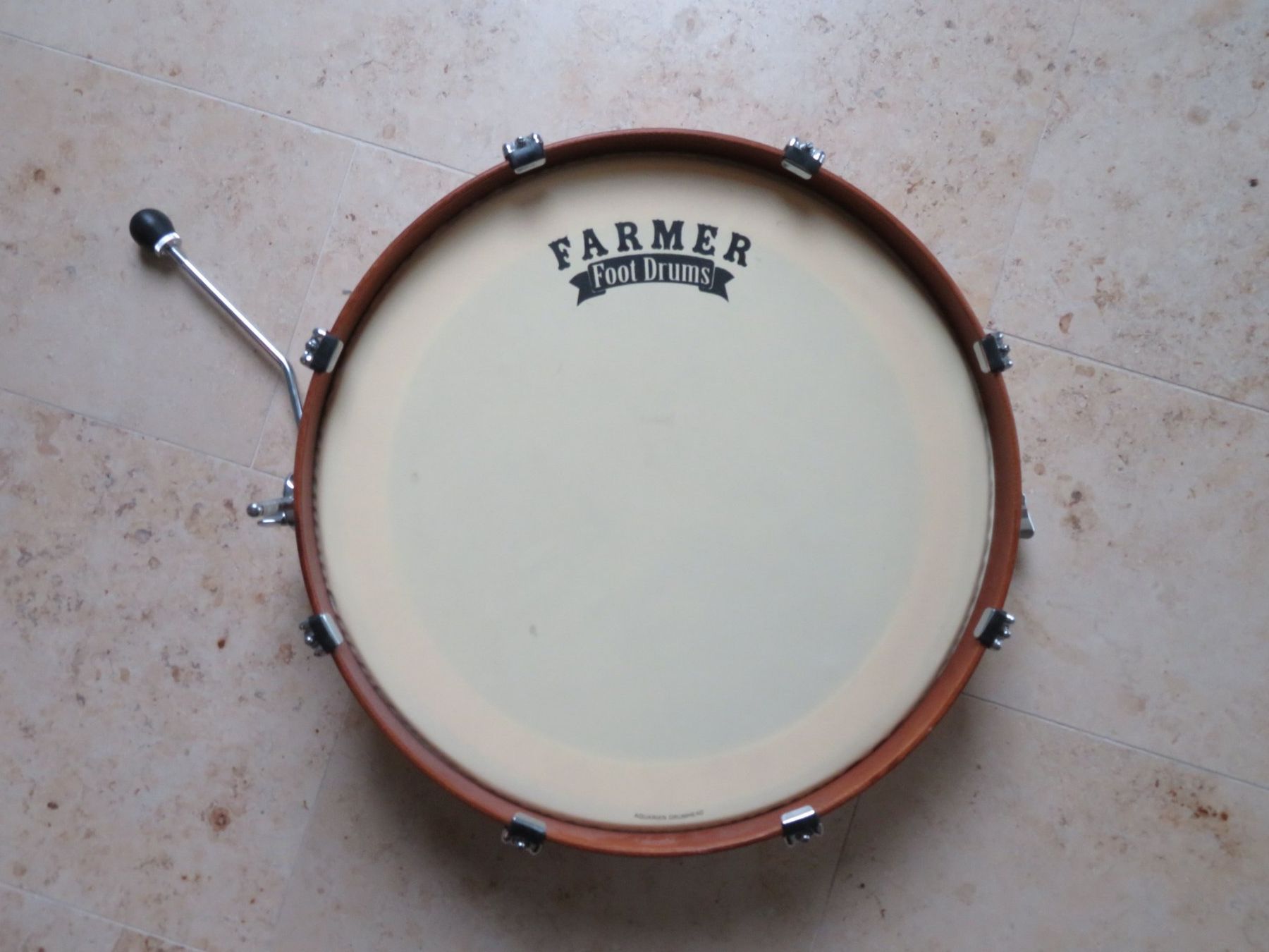 Strumenti musicali: Farmer STOMP Foot Drum – Usato da Reinach BL venduto da WBZ-Flohmarkt 1