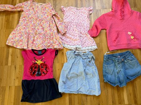 Mädchen Kleiderpakte (Sommer) Grösse 86