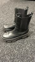 Schwarze Leder Chelsea Boots, Grösse 39 - About You