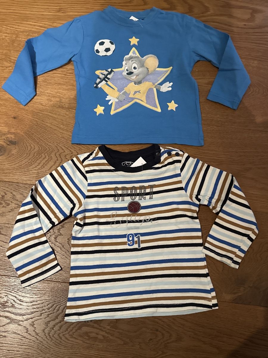 Maglioni & Felpe: 2 Langarm Shirt Gr.92 – Usato da Pratteln venduto da Nala78