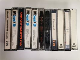 Kassetten C60 C90 M Sound Scotch beschreibbare Tapes