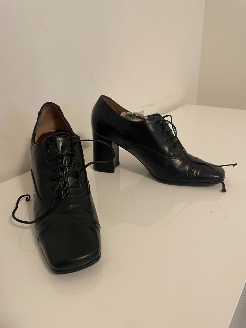 Chaussures femmes: Vintage Lace Up Lederschuhe – D'occasion à Zürich par nao_6f5t 6