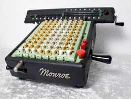 RECHENMASCHINE MONROE USA vintage