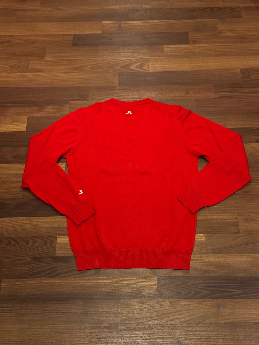 Lindeberg Maglioni & Felpe: J.Lindeberg Merino V-Neck Pullover rot – Usato da Gränichen venduto da lixil 3