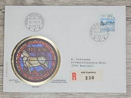 CL01 Enveloppe + Timbre Suisse 1982