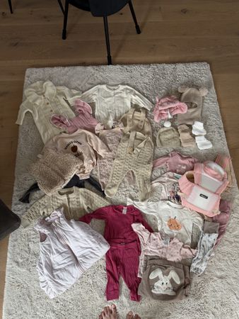 Mädchen Kleiderpaket / Winterpaket Gr. 68–74 (ca. 4–7 Monate