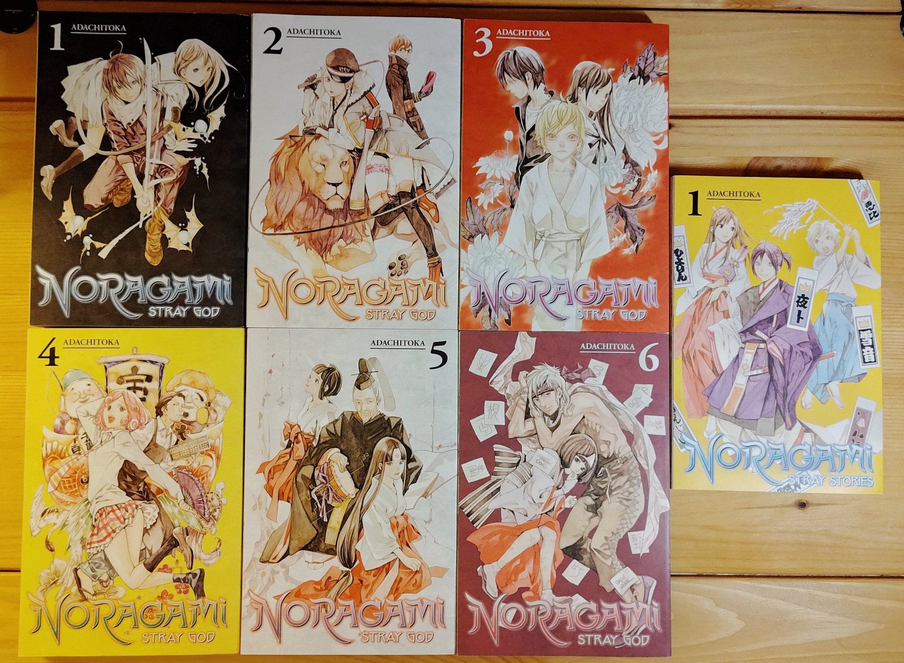 Fumetti: Manga Noragami stray god 1 - 6 – Nuovo (secondo la descrizione) da Zeiningen venduto da mer_v7bt