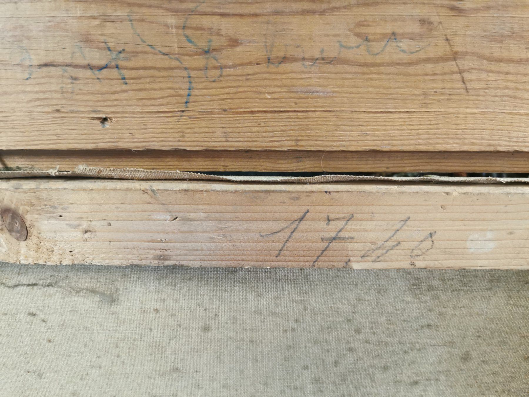 Gemälde: Ancienne huile sur toile signée – Gebraucht aus Genève von Qanil77 6