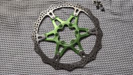 Reverse Scheibenbremse grün 160mm Neu