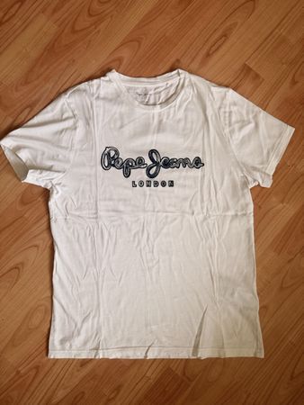T-Shirt Pepe Jeans London weiss Grösse S