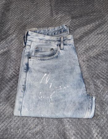 Jeans bleu étoiles
