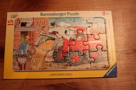 Puzzle mit Pneulader, 15 Teile, ab 3J