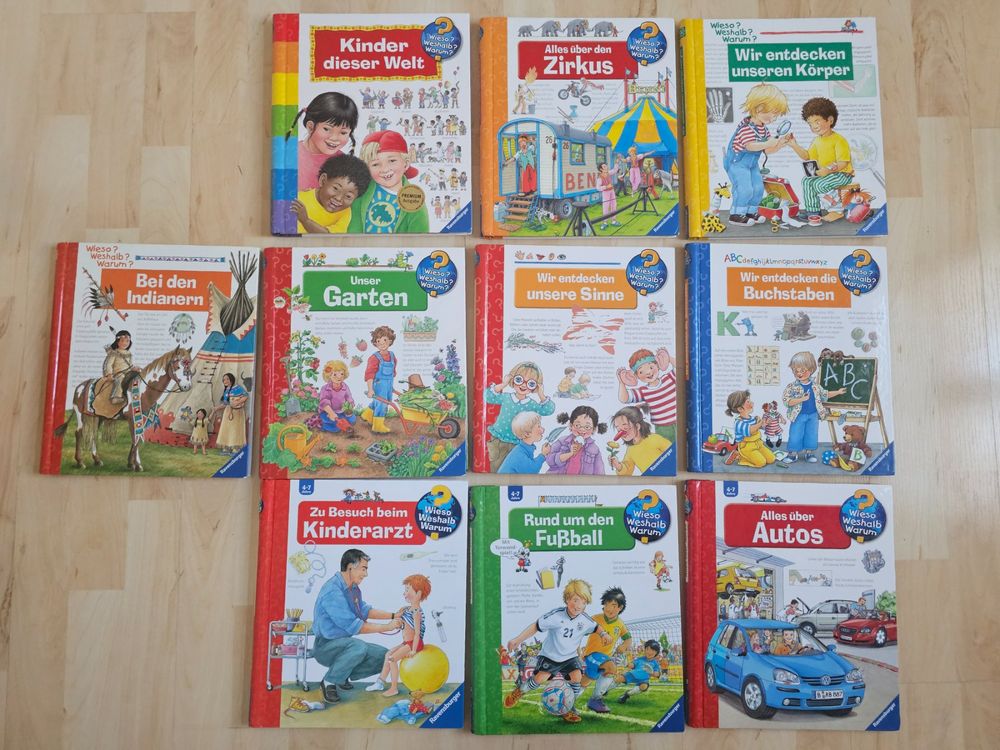 ravensburger-wieso-weshalb-warum-b-cher-10-stk-gebraucht-in
