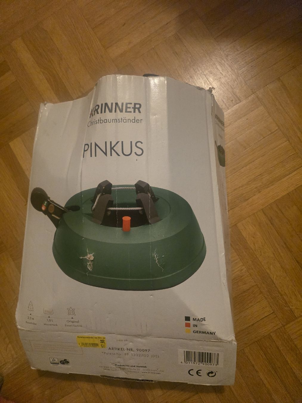 Krinner Basi per albero di Natale: Christbaumständer Krinner Pinkus, Top Zustand, Original – Nuovo (secondo la descrizione) da Kriens venduto da Caroline_Schweiz 1