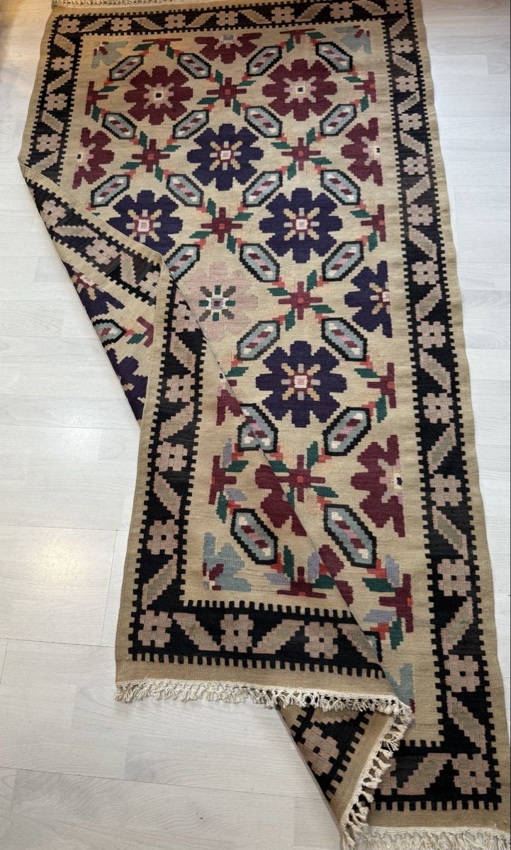Kilim Teppiche: Orientteppich Kelim, Vintage Look, 95x182.cm – Gebraucht aus Büron von Filadefia-888 3