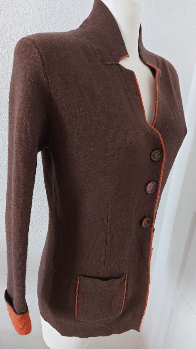 Giacche: Tolle Strickjacke Braun – Usato da Nebikon venduto da Draga25 4