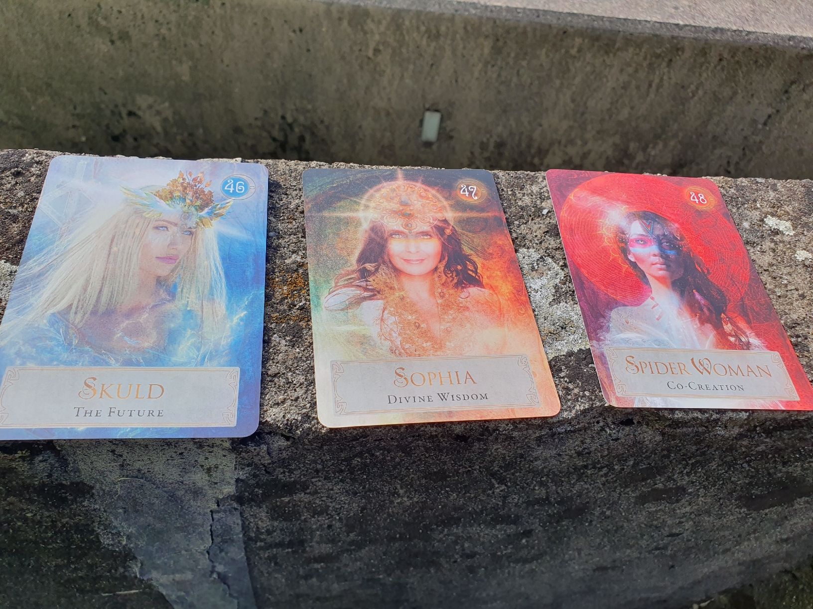 Giochi: Goddess Power Oracle Karten Set Colette Baron-Reid – Usato da Wimmis venduto da hel_m26m 3