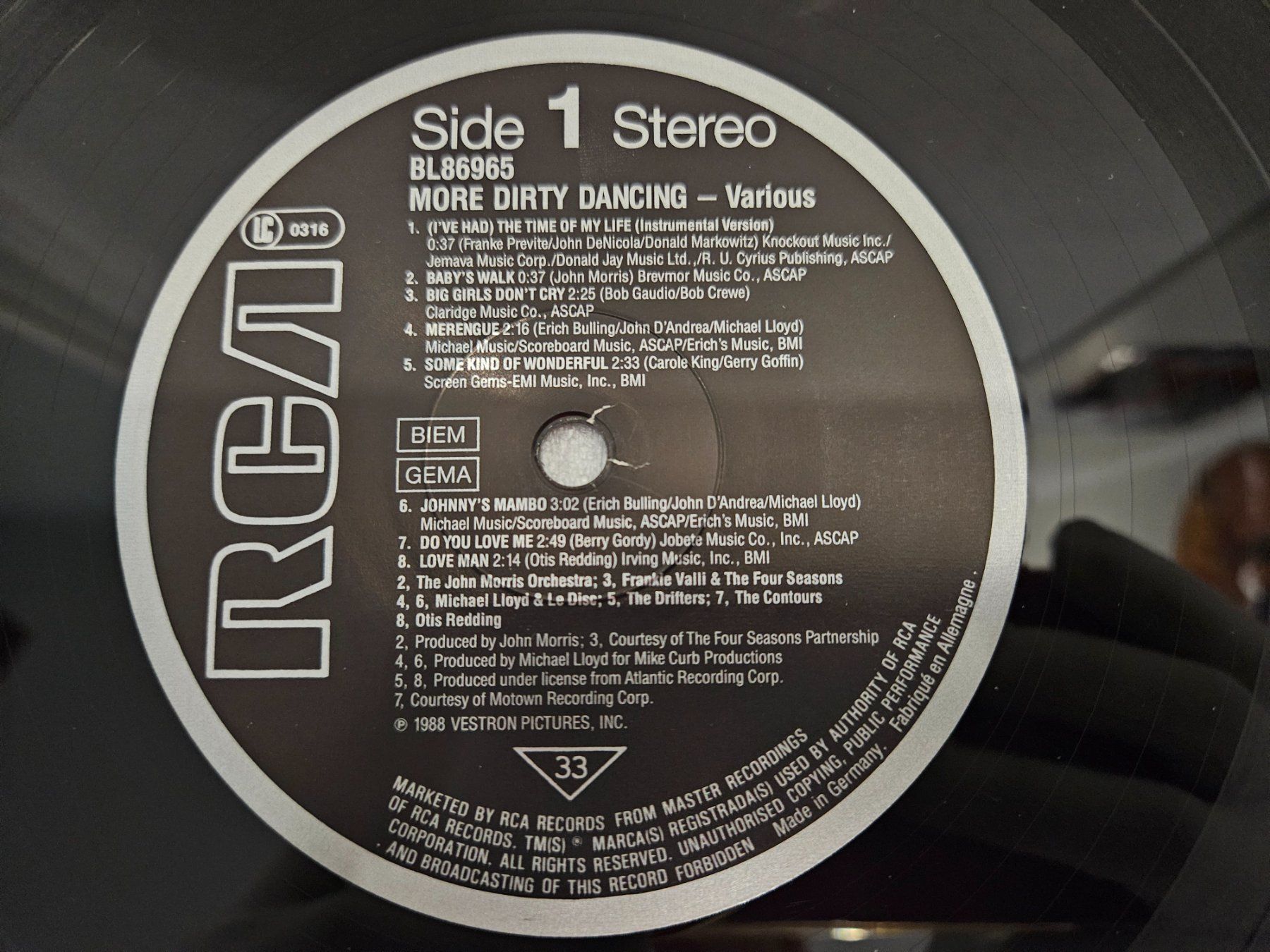 Dischi in vinile: More Dirty Dancing (LP, Soundtrack, Pop, Compilation) – Usato da Uster venduto da Vinyl-Leidenschaft 5