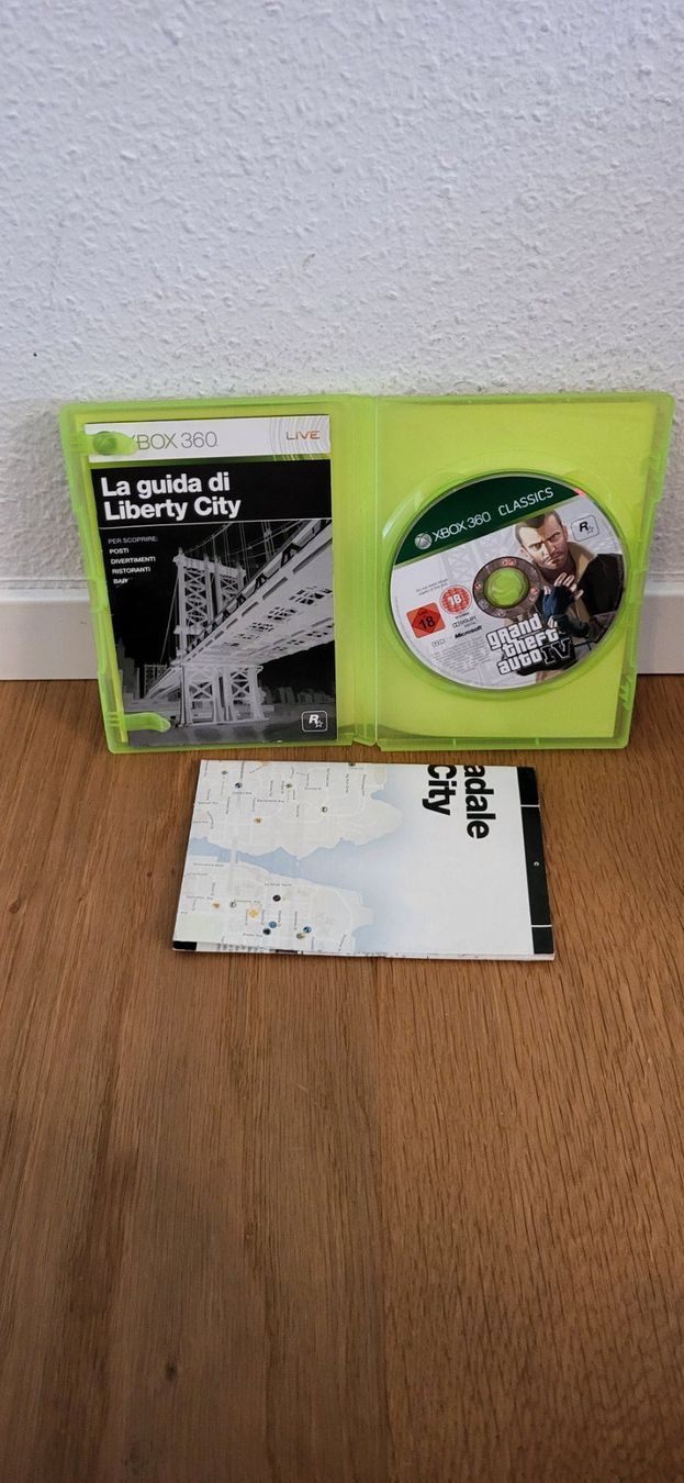 Microsoft Giochi: Xbox 360 - Grand Theft Auto 4 – Usato da Münsingen venduto da DigitaleSpielecke 2