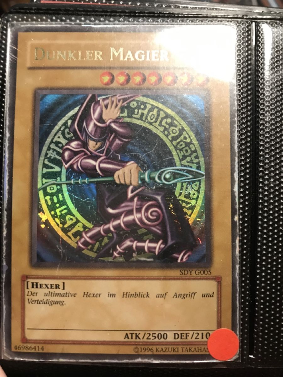 Yugioh Carte collezionabili: Dunkler Magier SDY-G005 – Usato da Biel/Bienne venduto da pab_ty7p