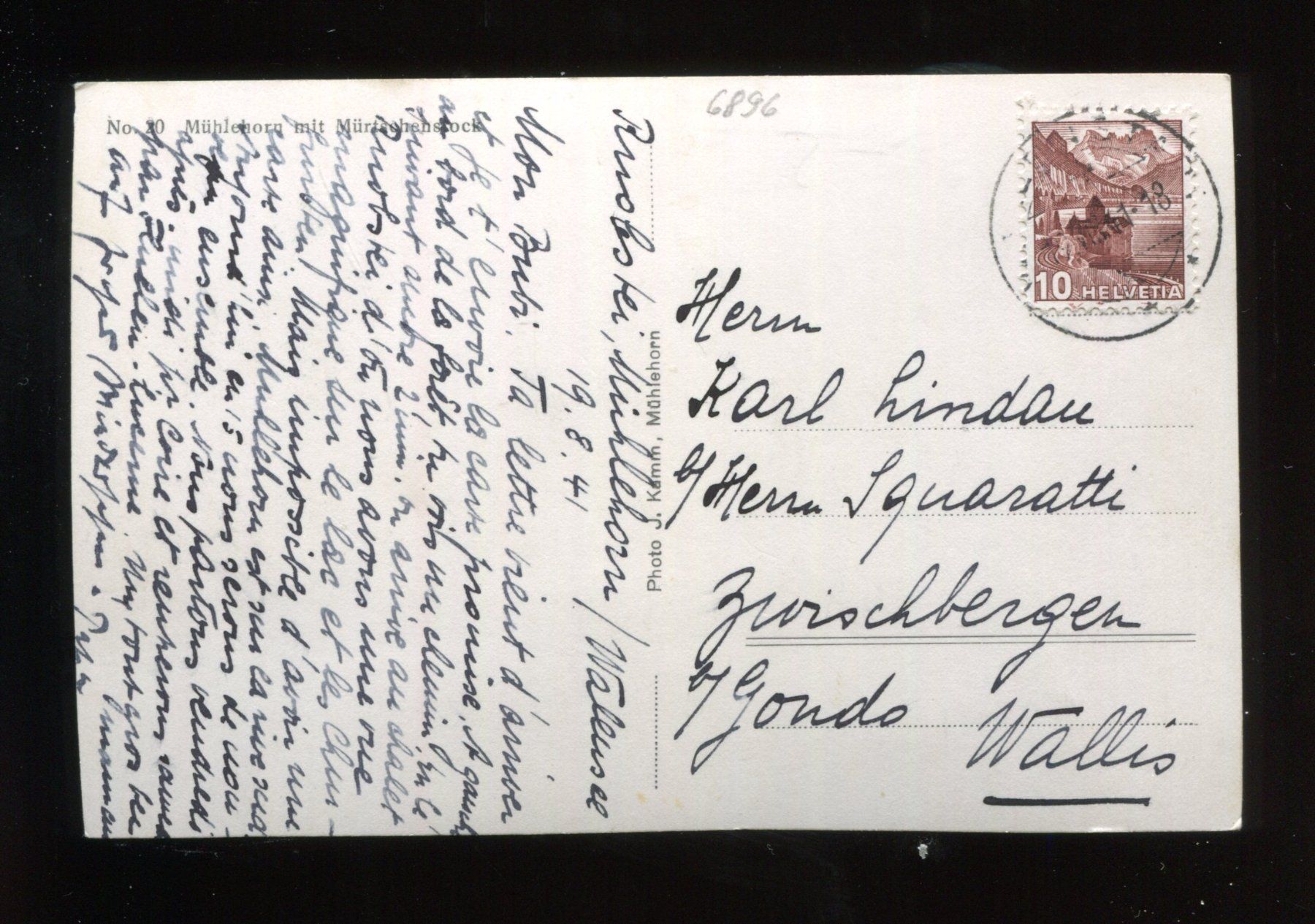 Cartes postales: Mühlehorn – D'occasion à Aarau par Elmaar41 1
