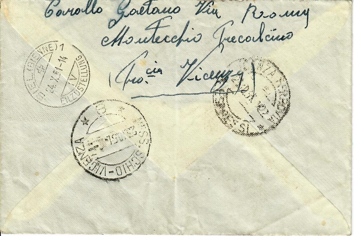 Tutti i francobolli: Express Italien - Biel  1951 – Usato da Hochdorf venduto da Ziegel-16 1