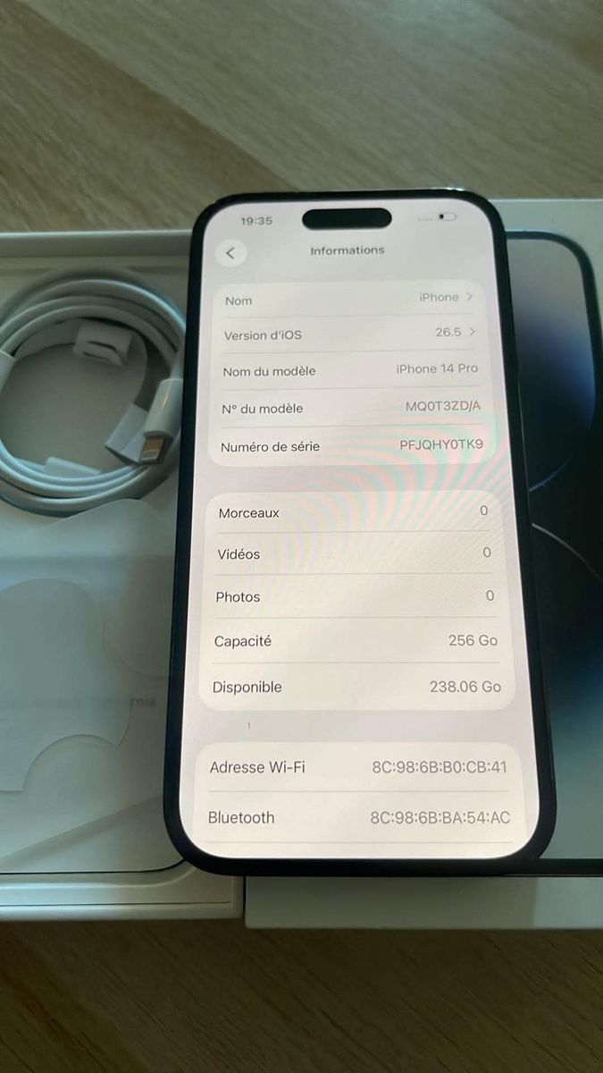 Apple Portables: iPhone 14 Pro 256gb – D'occasion à Biel/Bienne par ML31 4