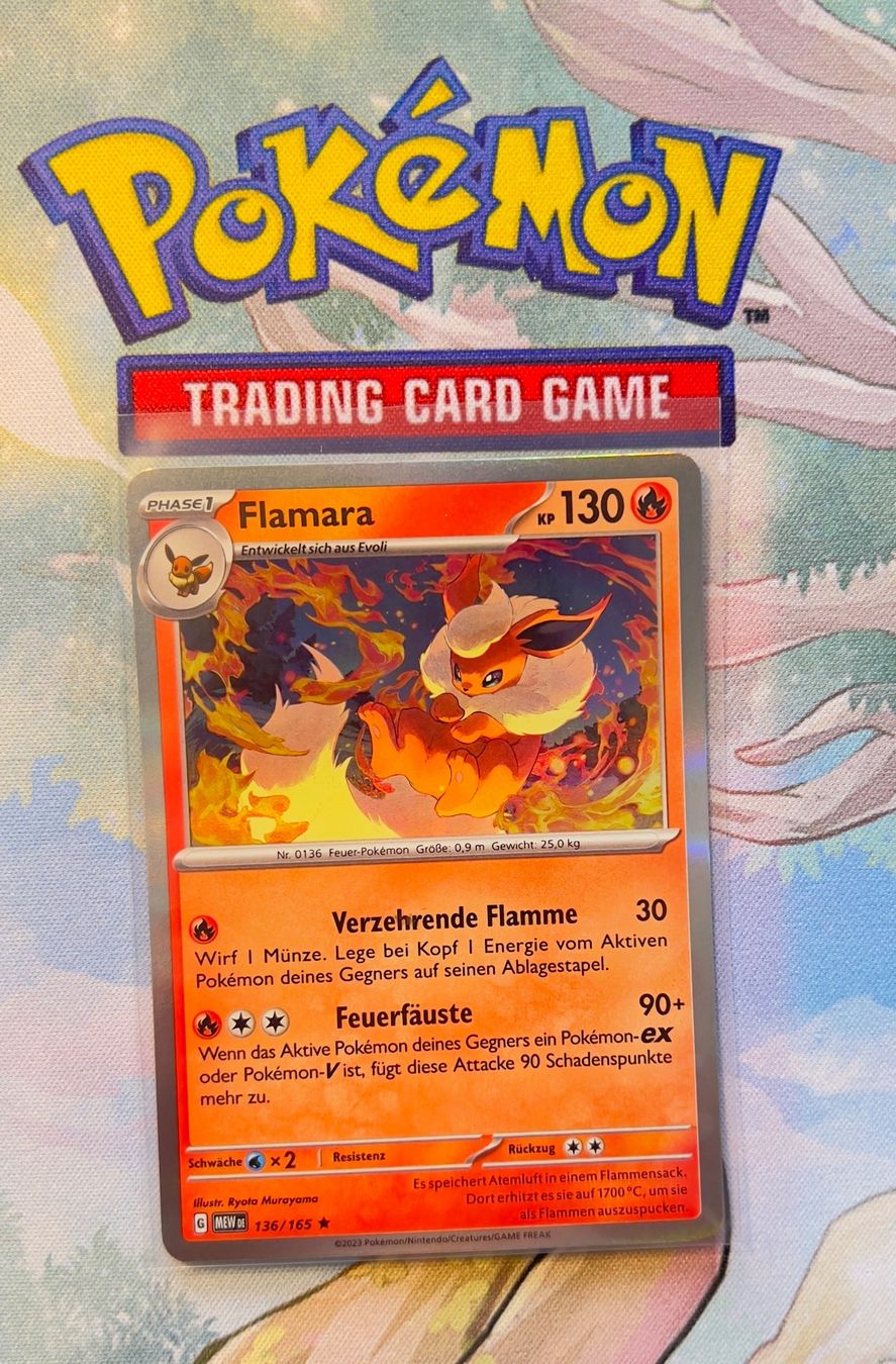 Cartoline: Flamara Holo (Deck 151) 136/165 – Nuovo (secondo la descrizione) da Sempach venduto da R-G